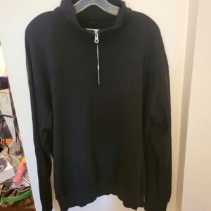 EUC Reigning Champ 1/2 Zipper Pullover Lightweight Sweatshirt